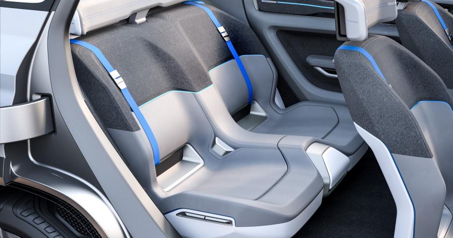 Интерьер Geely Icon Concept 2018 года  (фото 9 из 10)